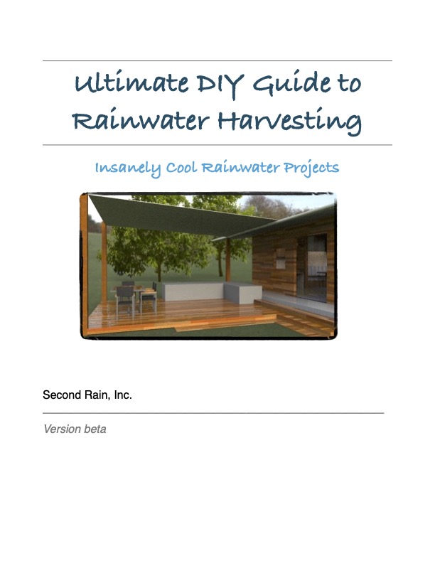 DIY Rainwater Guide Cover