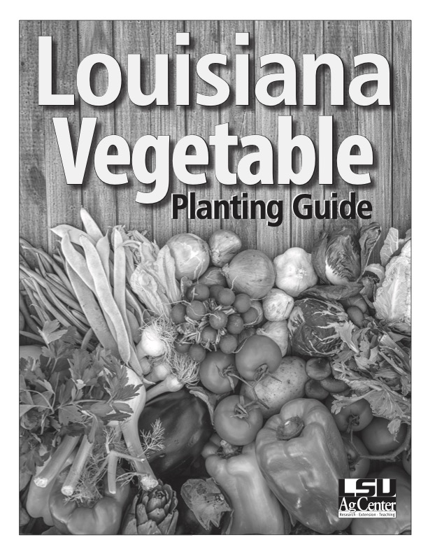 Louisiana Vegetable Planting Guide Cover