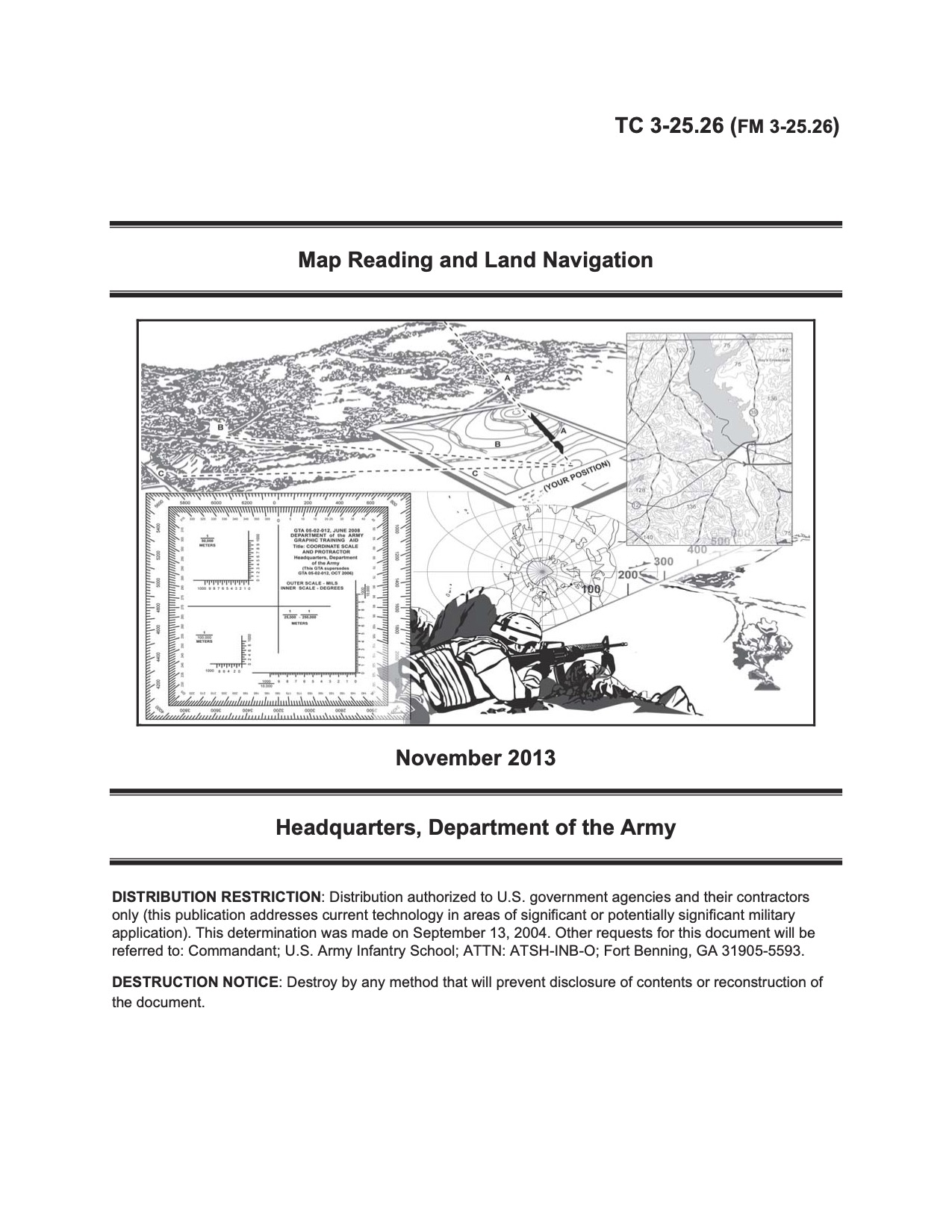 Map Reading and Land Navigation cover