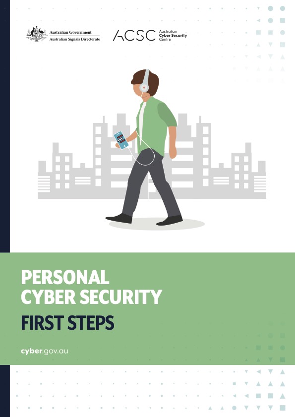 Personal Cyber Security First Steps Guide cover